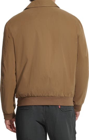 Micro Twill Golf Bomber Jacket