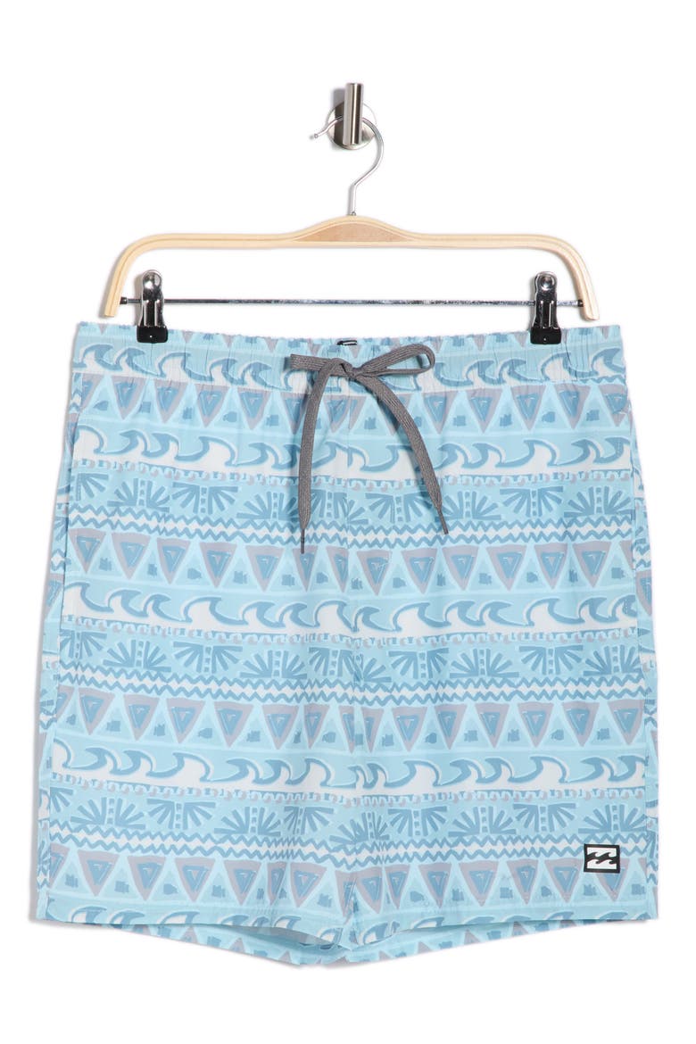 Pushpin Volley Swim Trunks, Alternate, color, STERLING BLUE