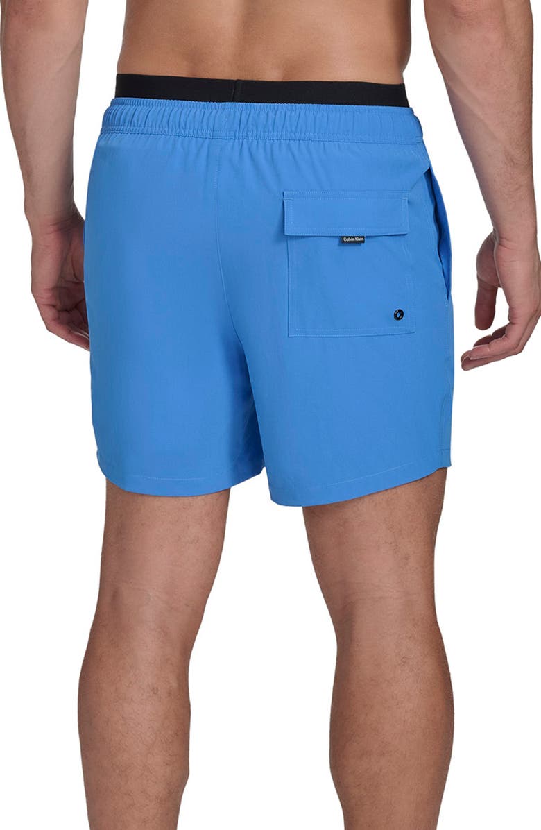 Calvin Klein Swim Trunks, Alternate, color, Blue