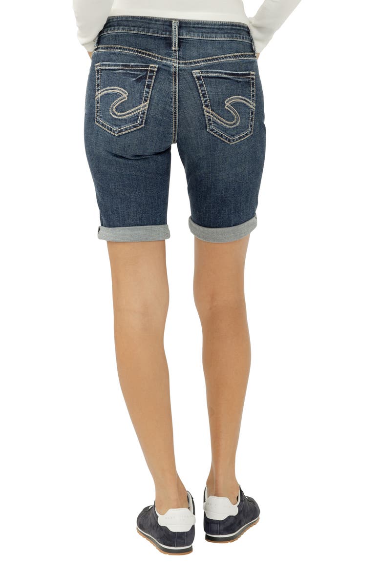 Suki Denim Bermuda Shorts, Alternate, color, FORT MYERS