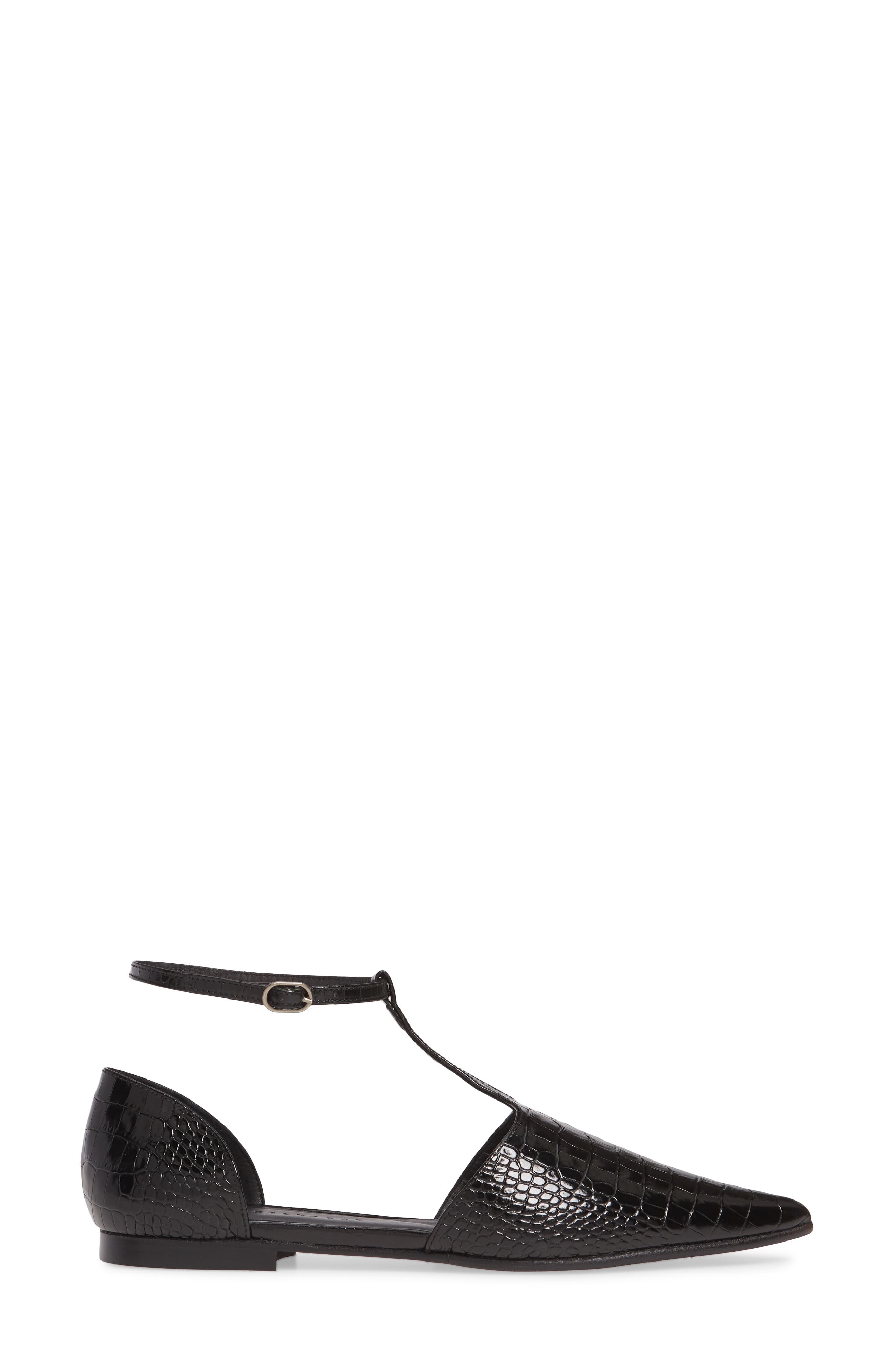 Freda Salvador Tulip T-Strap Flat, Alternate, color, 