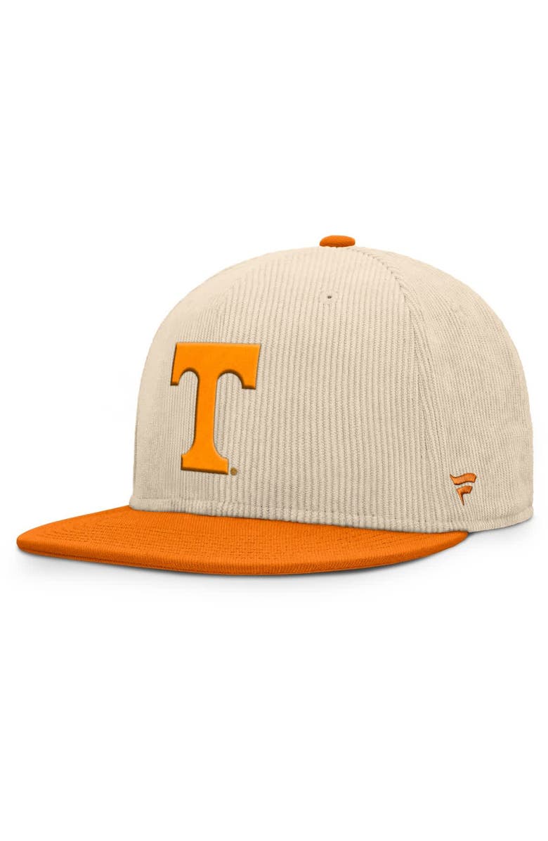 FANATICS Men's Fanatics Tan Tennessee Volunteers College Catcher Snapback Hat, Main, color, Tan