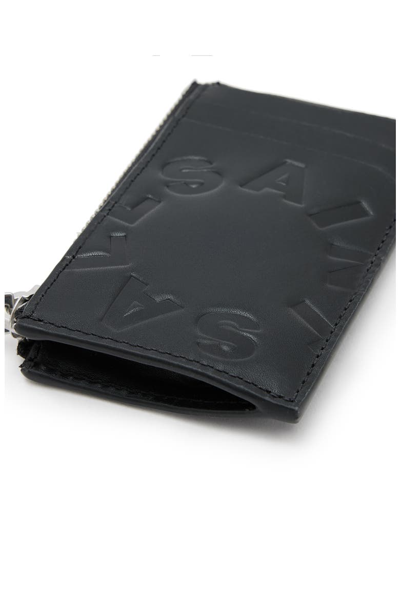 Tierra Isamu Leather Wallet, Alternate, color, BLACK