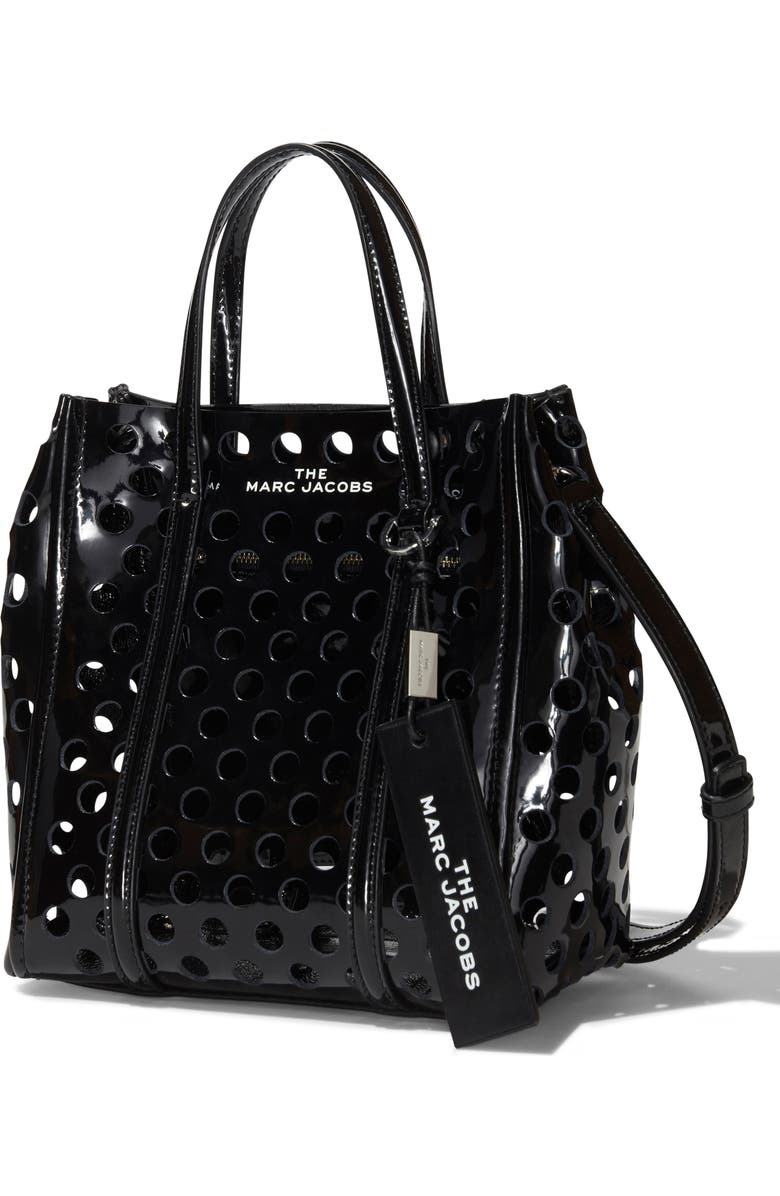 Marc Jacobs THE MARC JACOBS The Tag 21 Perforated Leather Tote, Main, color,