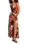 selected Burnt Orange Floral