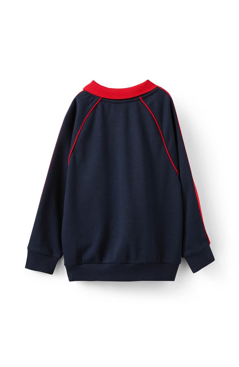Cotton On Kids Kid's Polo Collar Fleece Top, Alternate, color, 