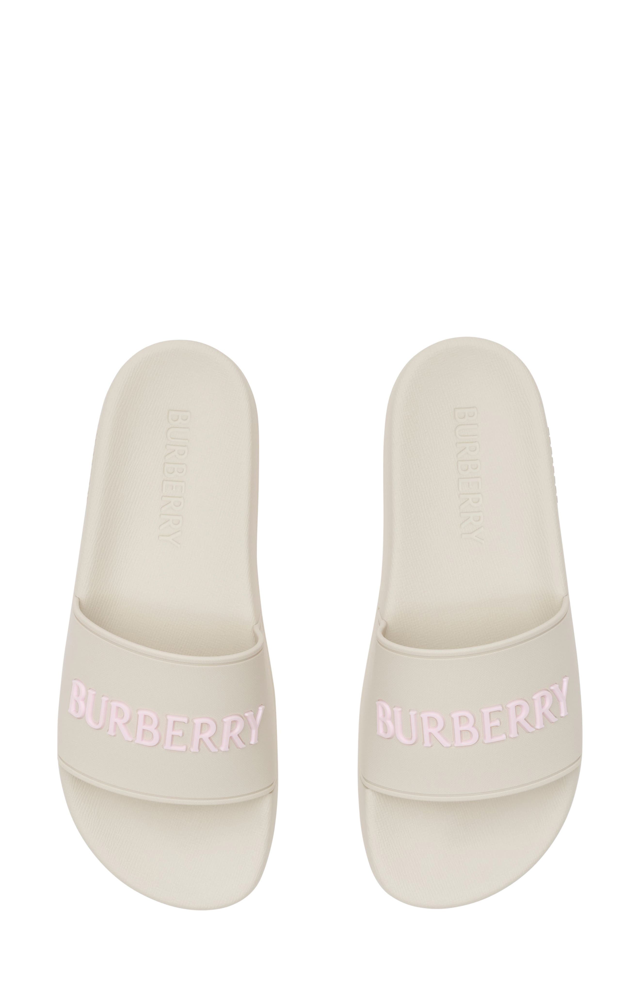 Furley Slide Sandal, Alternate, color, SANDY BEIGE/ CANDYFLO