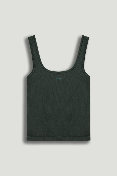 Nocturne Printed Sleeveless Crop Top In Brown