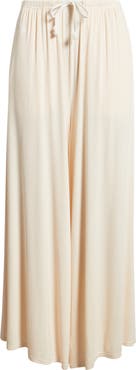 BOYS LIE Leah Main Squeeze Embroidery Wide Leg Drawstring Pants