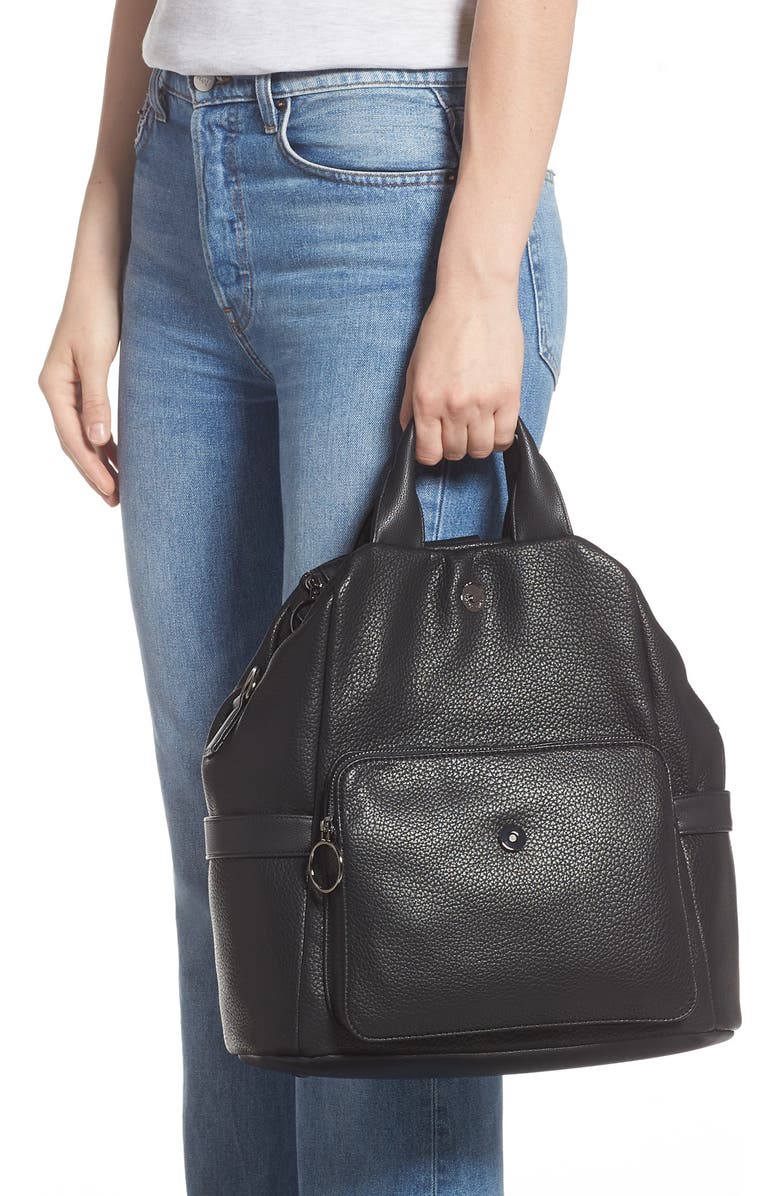 Like Dreams Wander Faux Leather Convertible Backpack, Alternate, color,