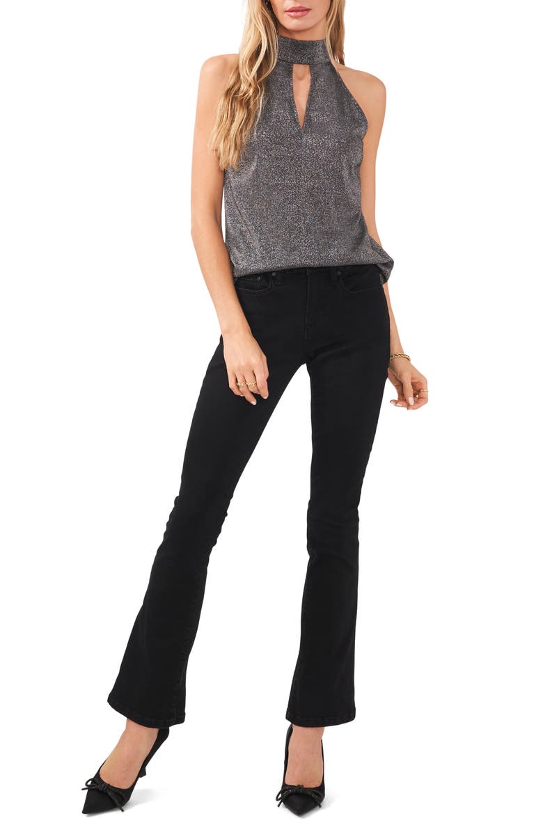 1.STATE Metallic Halter Neck Top, Alternate, color, 