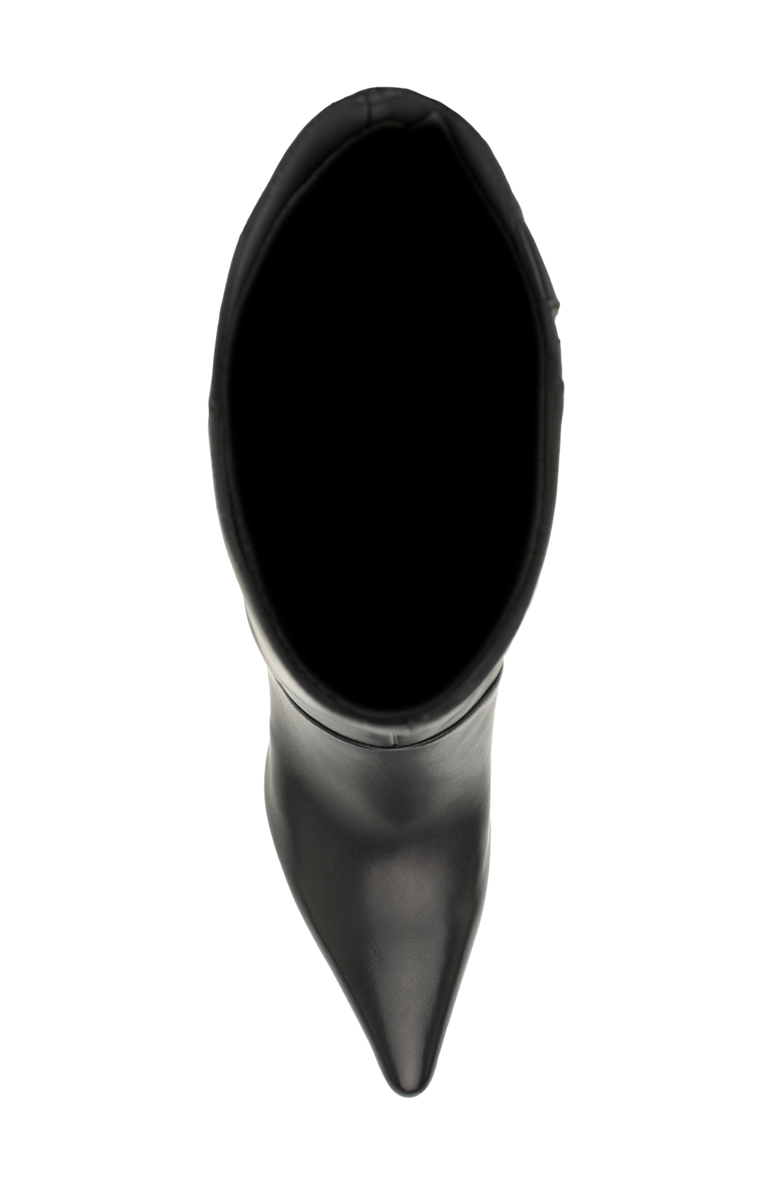Korin Wide Calf Knee High Boot, Alternate, color, BLACK