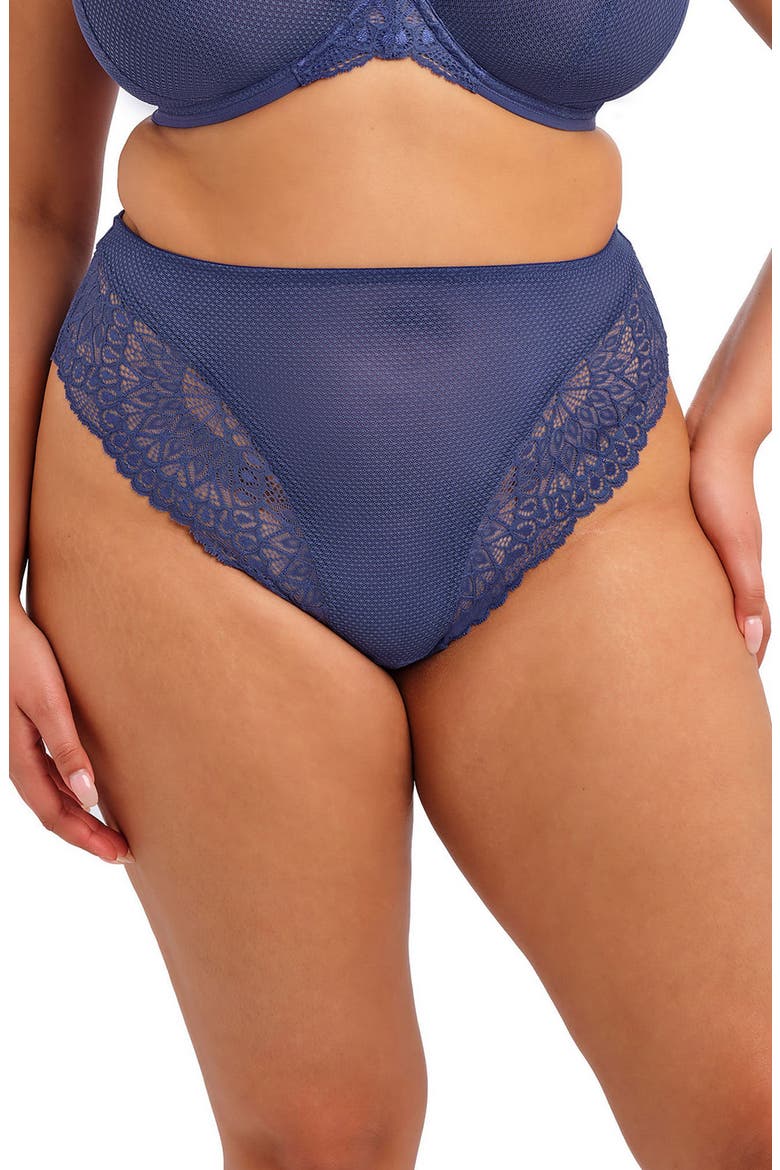 Tiernie Lace Trim Mesh Briefs video