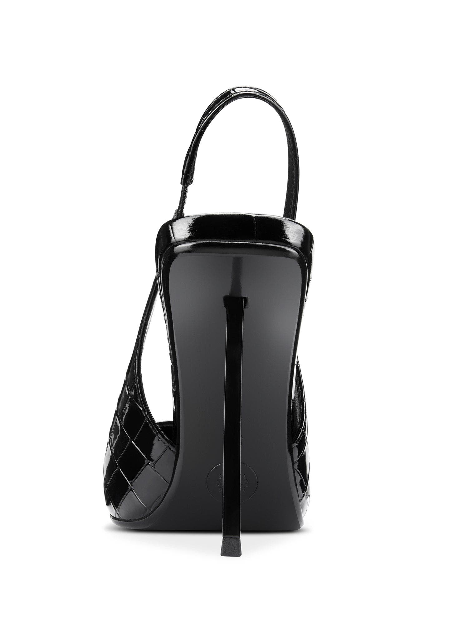 FEMME G63 Exotic Slingback Pump, Alternate, color, Black