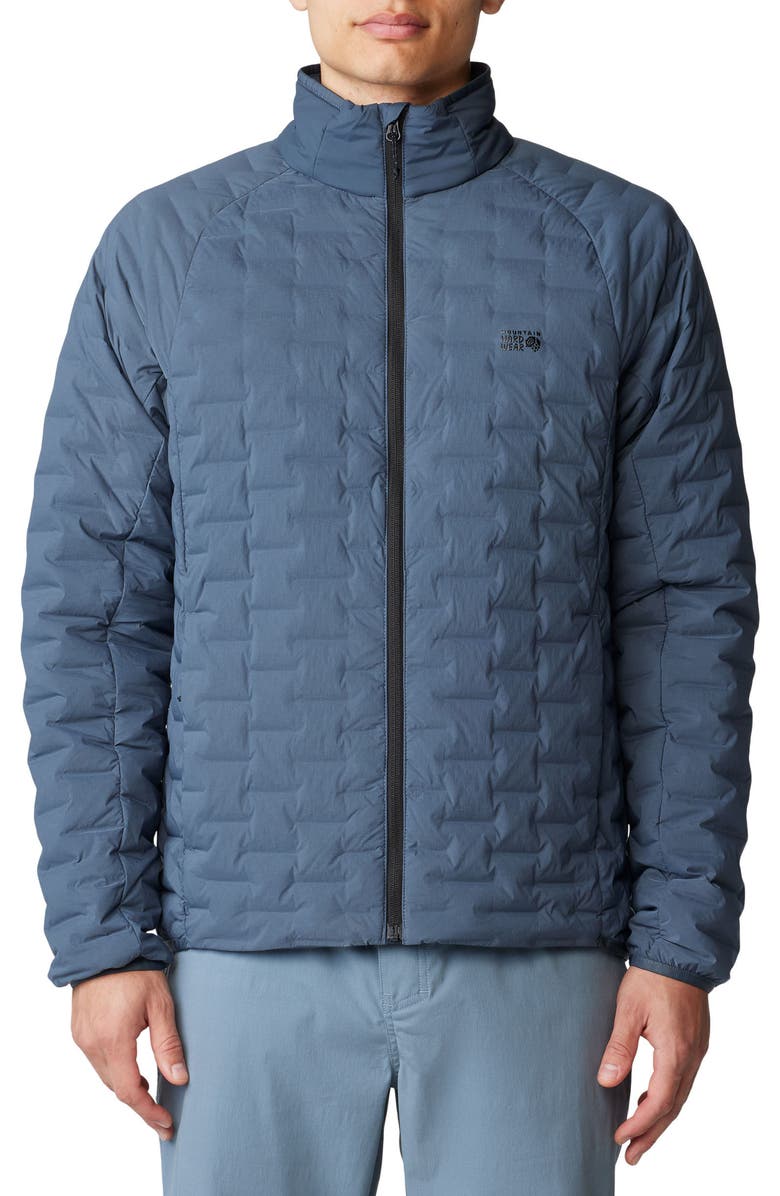 Mountain Hardwear Stretchdown<sup>™</sup> 700 Fil Power Down Light Jacket, Alternate, color, Moon Blue