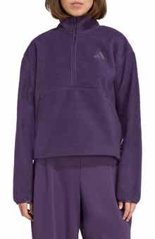 adidas Climawarm High Pile Fleece Half Zip Pullover
