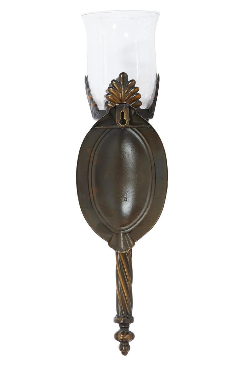 Wall Sconce, Alternate, color, BROWN