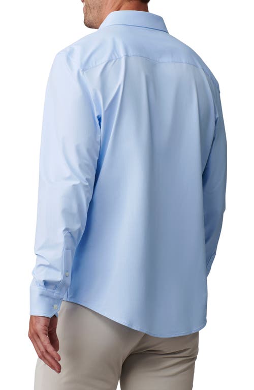 Rhone Commuter Slim Fit Performance Button-up Shirt In Business Blue