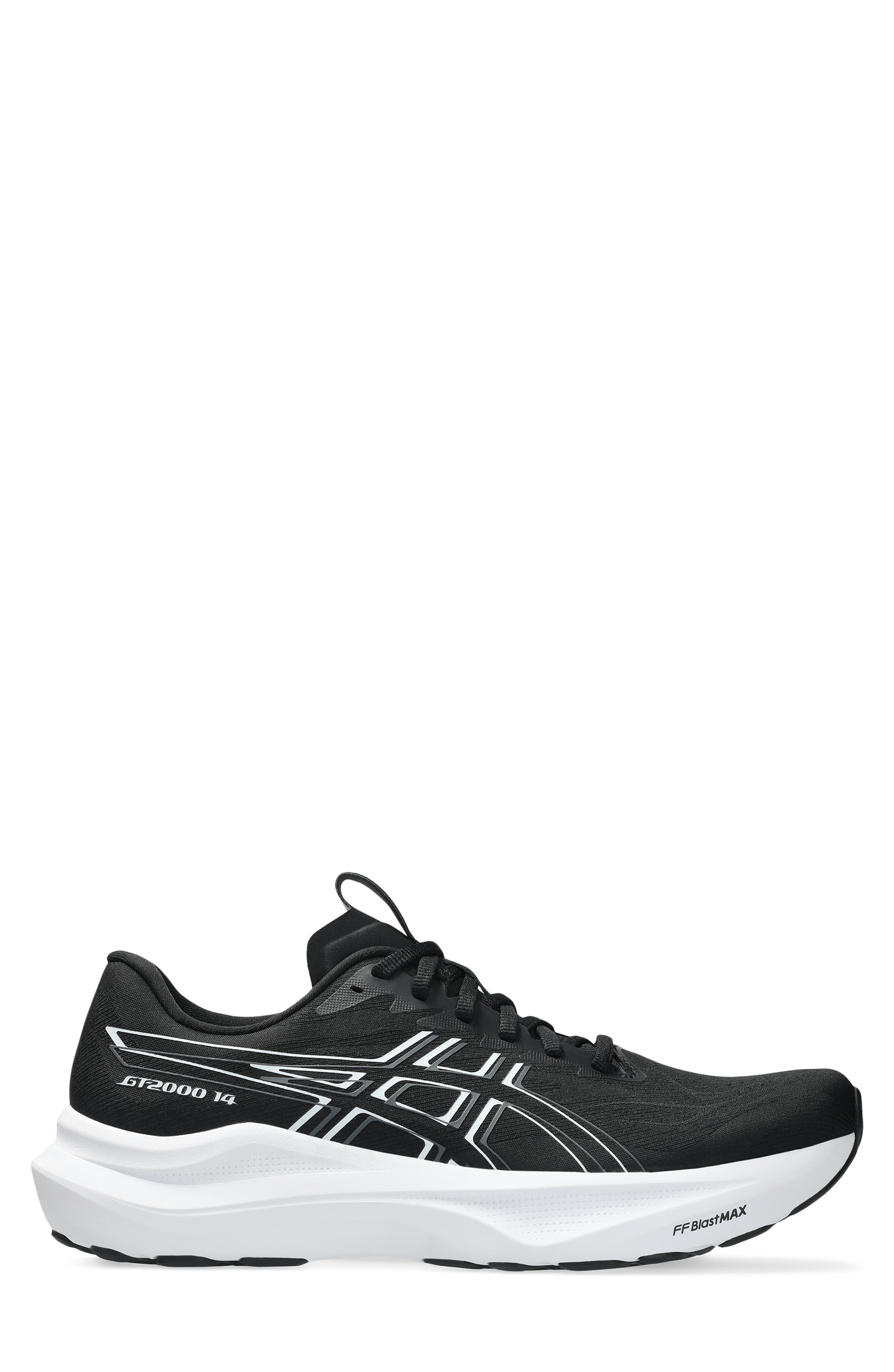 ASICS<sup>®</sup> GT-2000 14 Running Shoe, Alternate, color, Black/ White