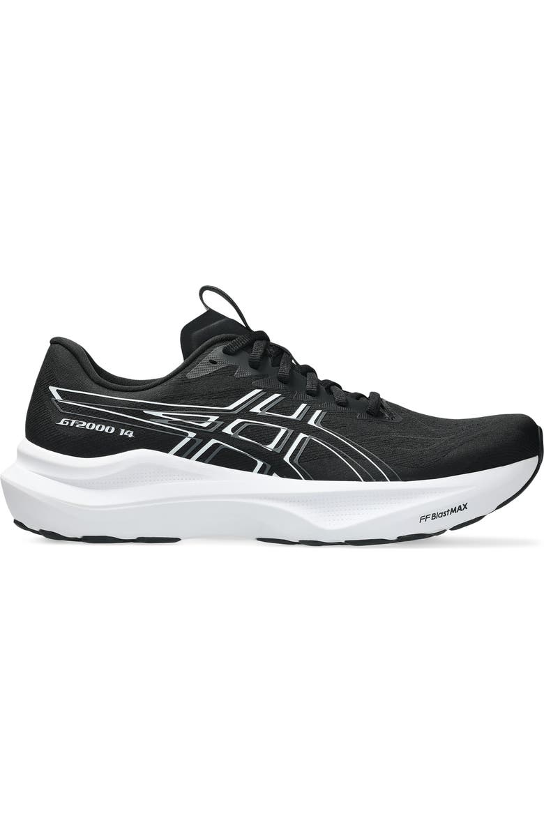ASICS<sup>®</sup> GT-2000 14 Running Shoe, Alternate, color, Black/ White