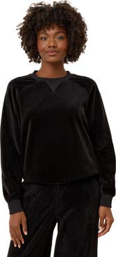 Pact Pure Velour Crew Sweatshirt