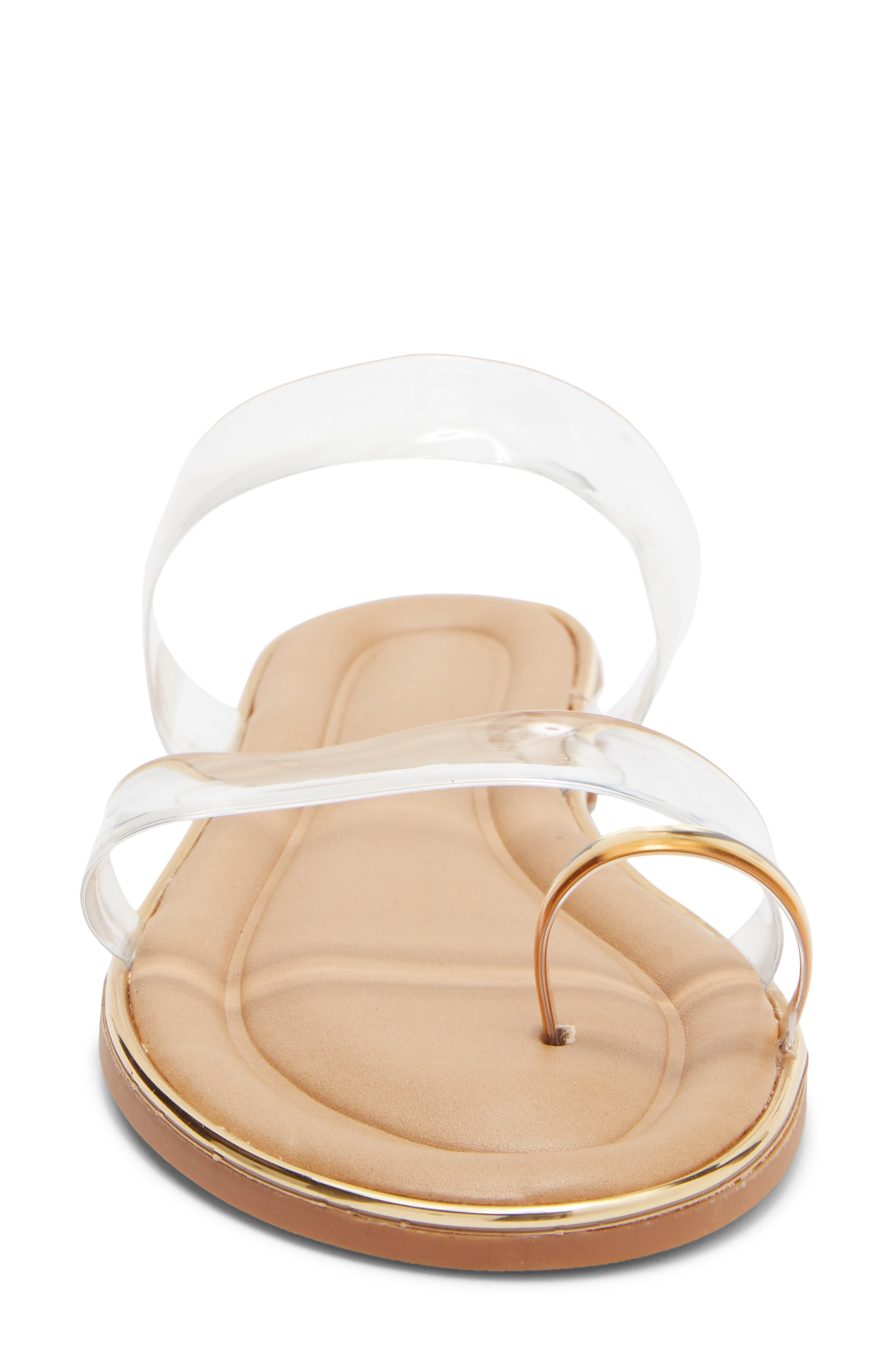 RACHEL Rachel Roy Boca Slide Sandal, Alternate, color, Clear