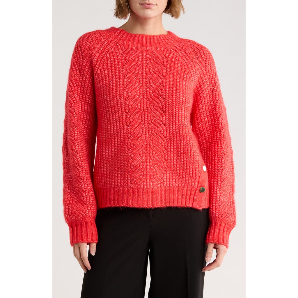 Love Token Gail Sweater In Red
