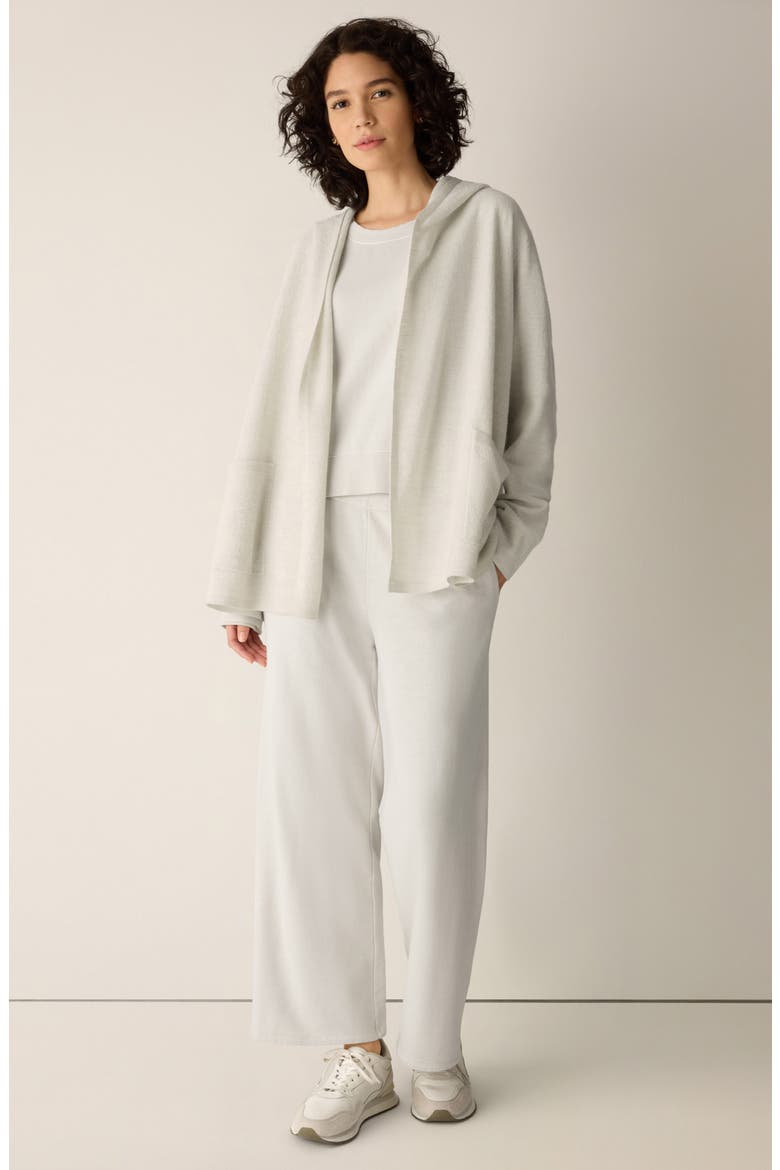 Hooded Wool Cardigan, Alternate, color, PLASTER