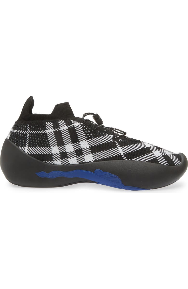 Burberry Neptune Check Sneaker, Alternate, color, Eclipse Checkered