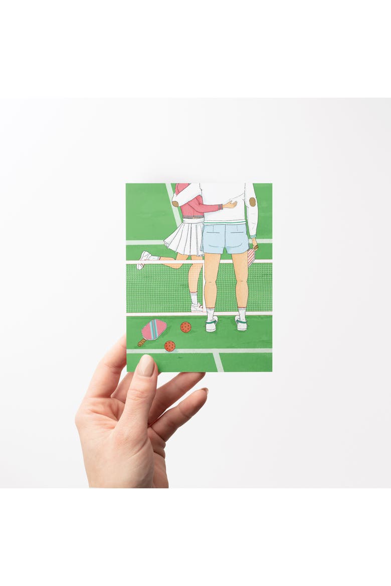 Love/Valentine's Greeting Card Pack (3ct) "Best Match Pickleball Couple", Alternate, color, Multi-Pack