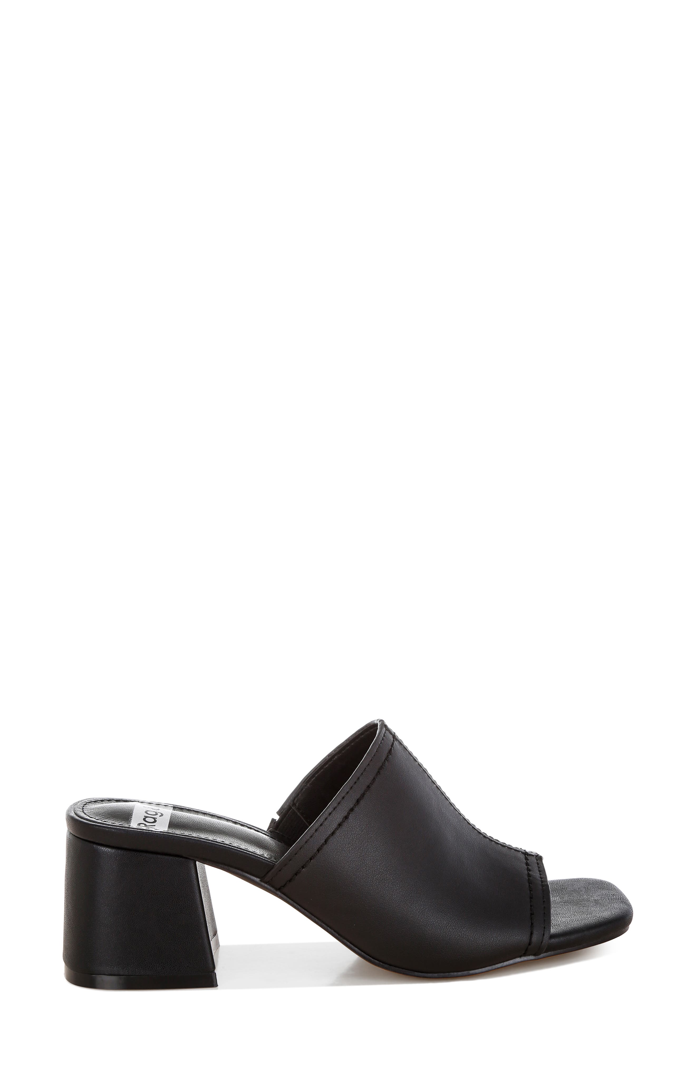 Rag & Co Wuling Slide Sandal, Alternate, color, Black