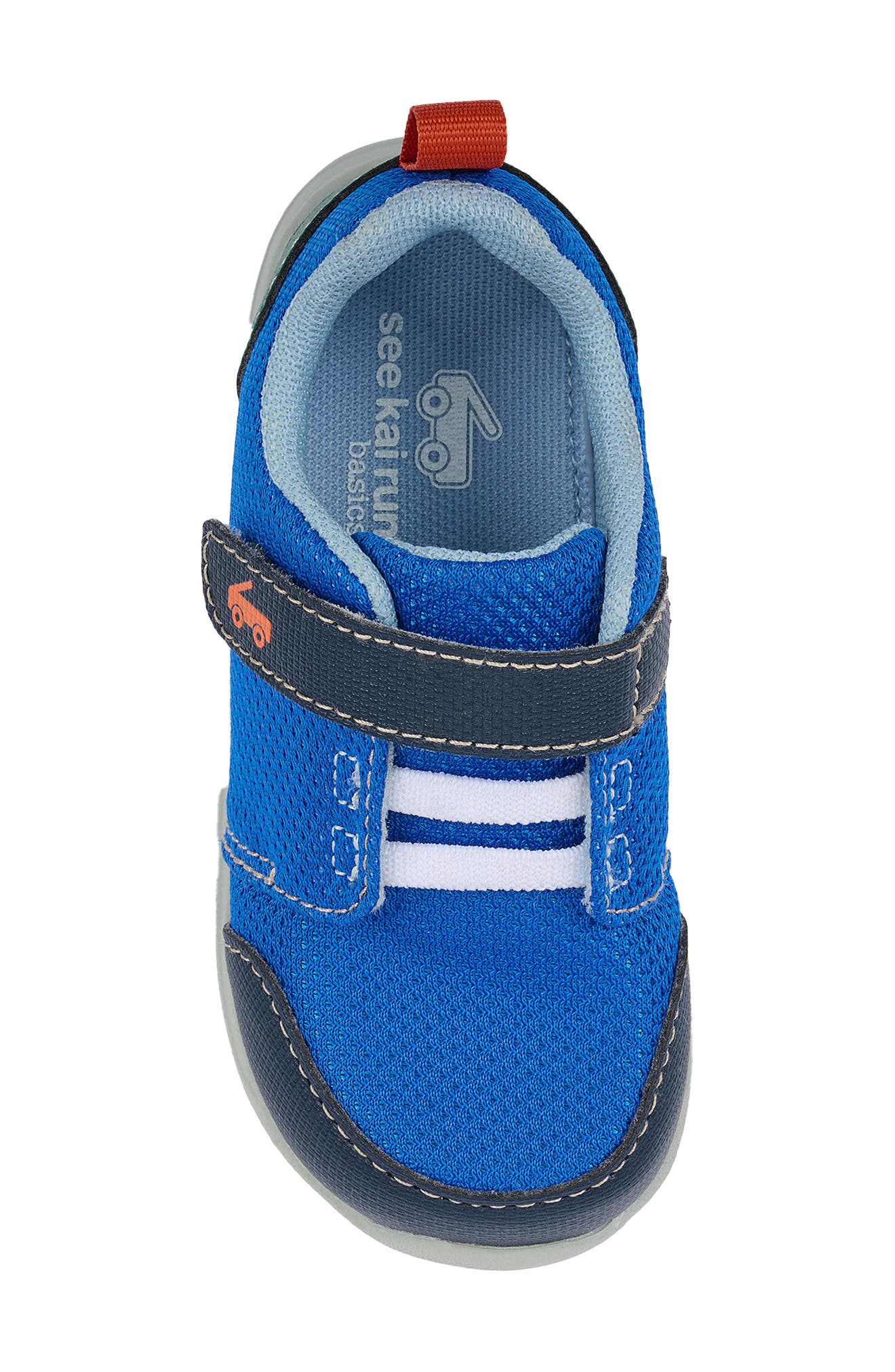 Kids' Spark Lace Sneaker, Alternate, color, BRIGHT BLUE