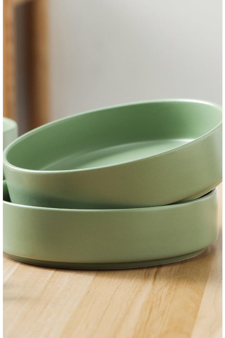 Stella Porcelain 6-Piece Pasta Bowl Set, Alternate, color, Pastel Orange