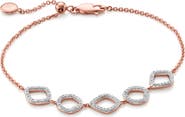 Monica Vinader Mini Cluster Diamond Bracelet