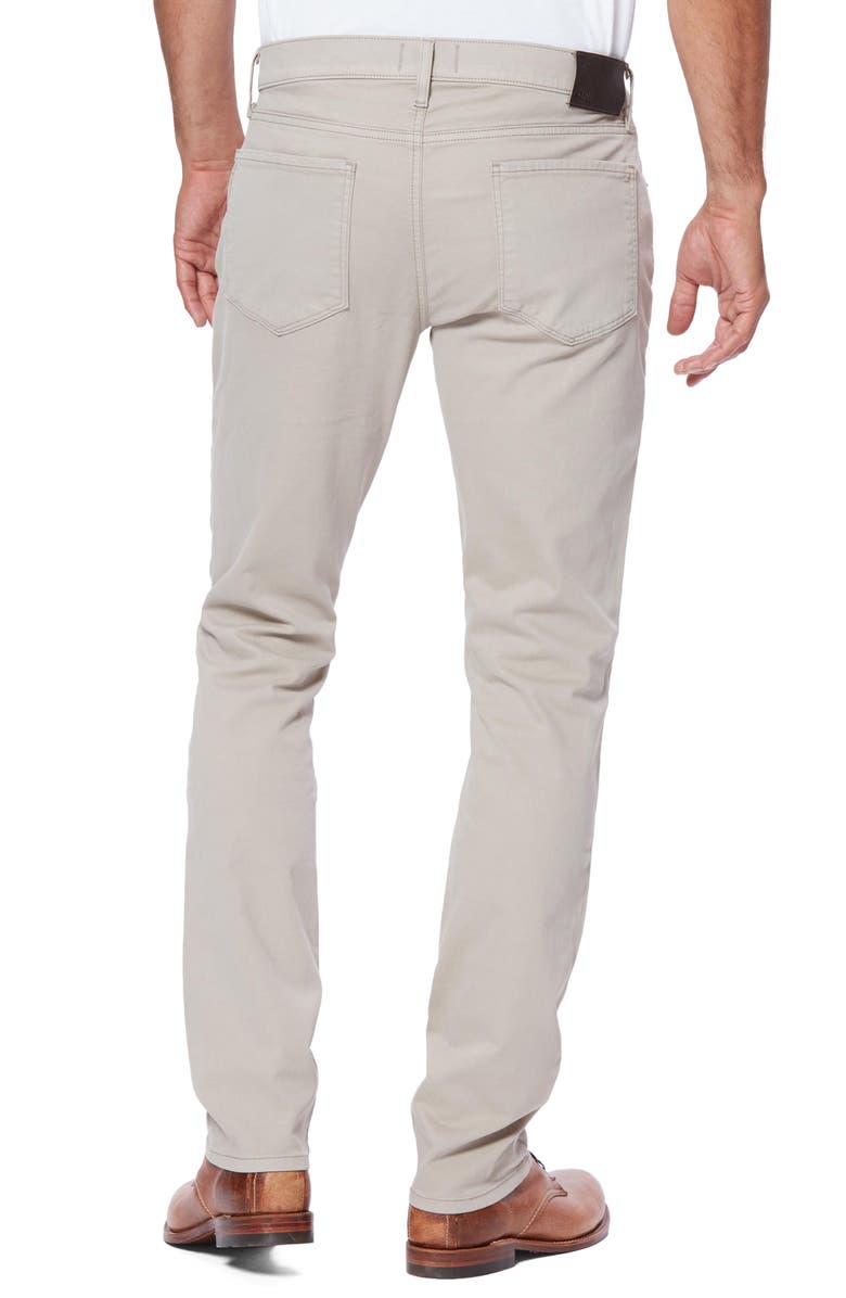 PAIGE Federal Slim Straight Leg Twill Pants, Alternate, color, Clean Khaki