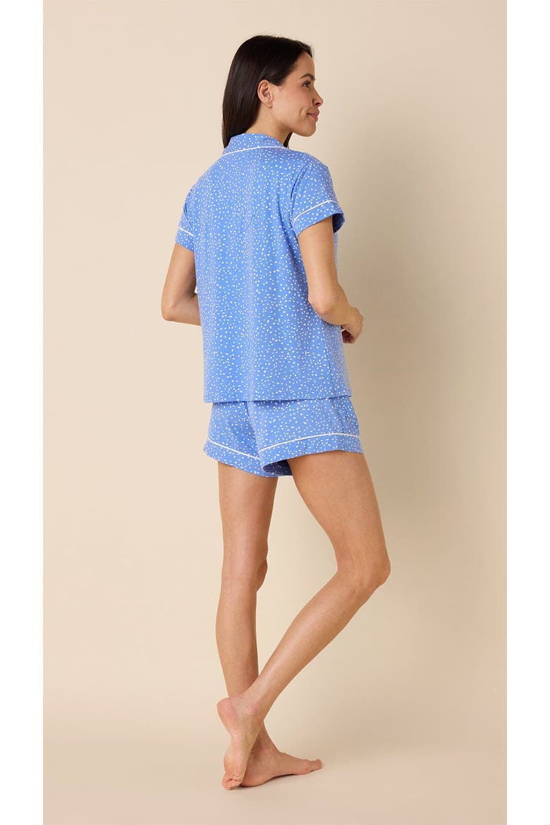 Pima Knit Short Set, Alternate, color, Confetti Dot Provence