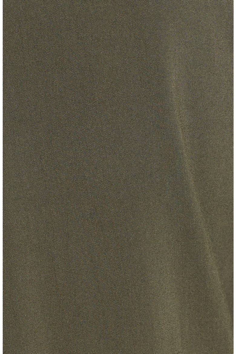 Roll-Up Sleeve Woven Romper, Alternate, color, OLIVE