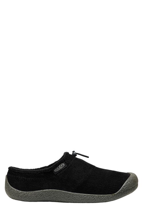 Keen Howser Iii Slide Slipper In Black