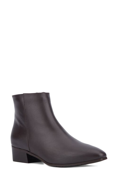 Aquatalia Fuoco Waterproof Bootie In Brown