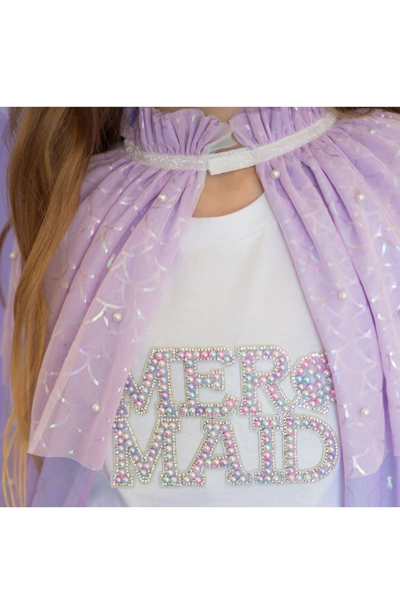 Sweet Wink Mermaid Pearl Cape, Alternate, color, Multi