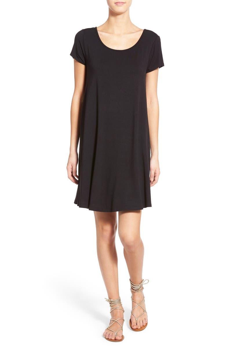 Socialite Stripe Cross Back Shift Dress, Alternate, color,