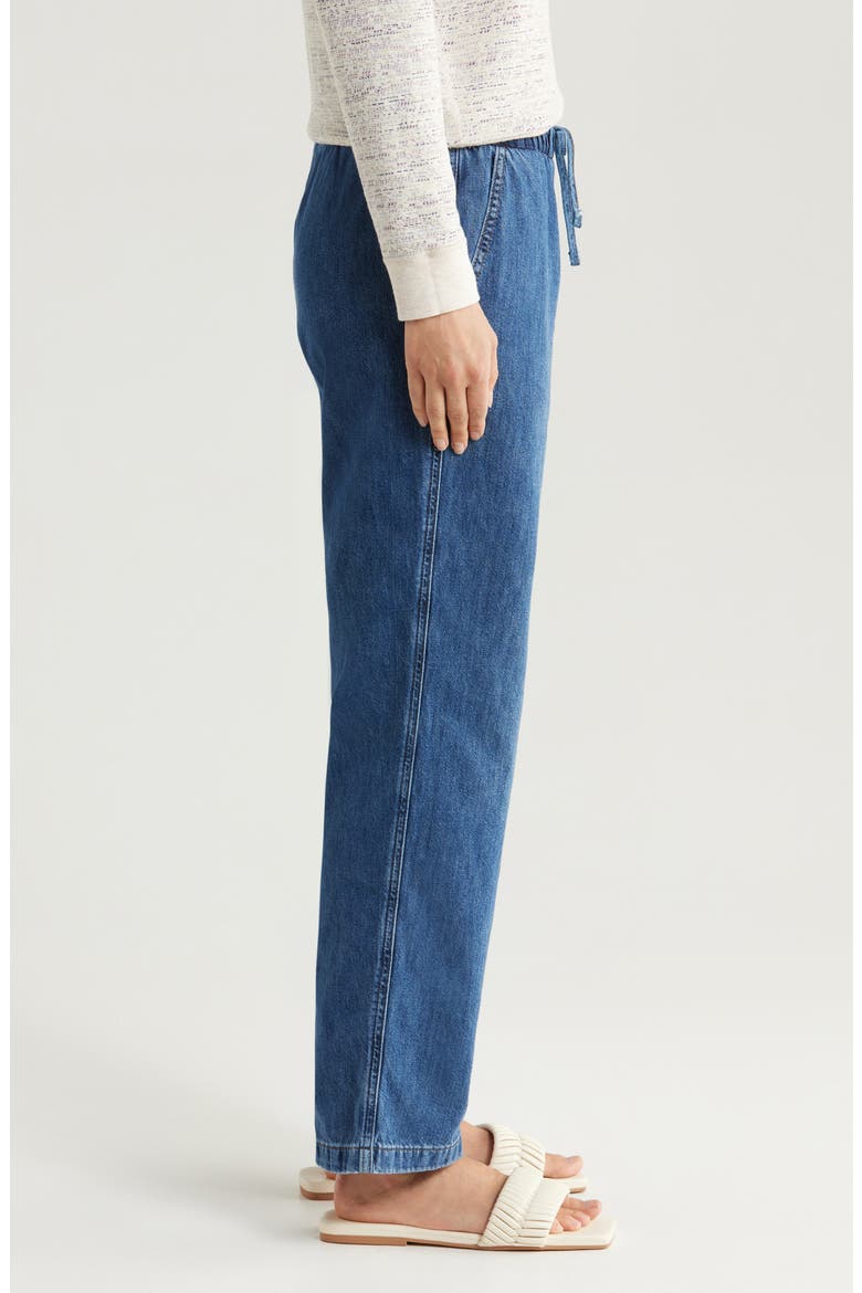 Drawstring Jeans, Alternate, color, MEDIUMWASH