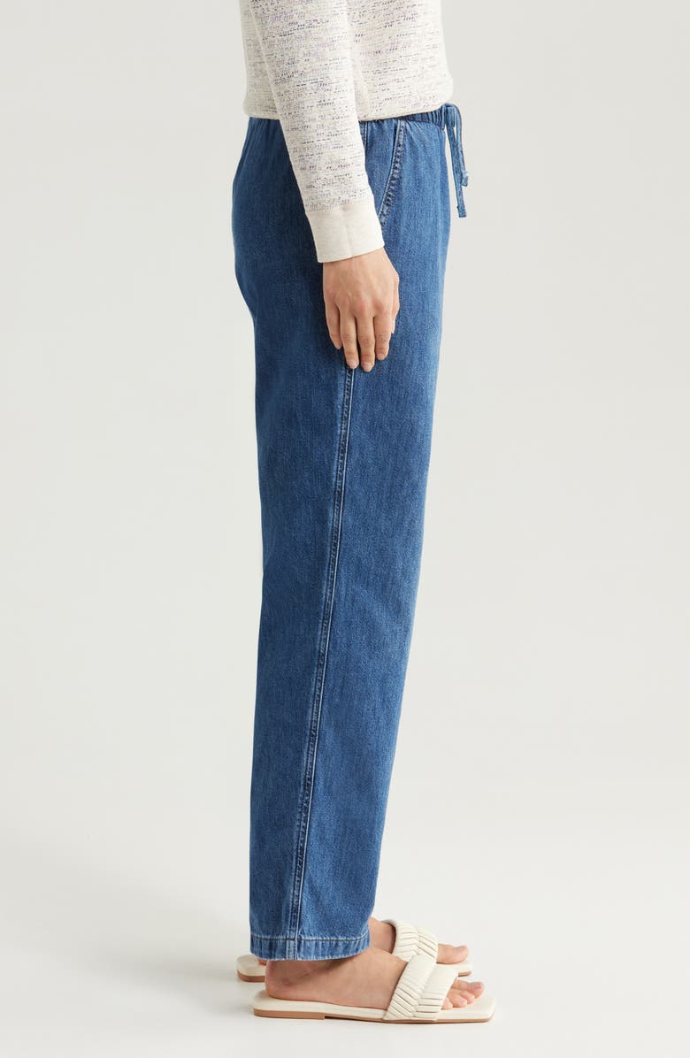 Marine Layer Drawstring Jeans, Alternate, color, Medium Wash