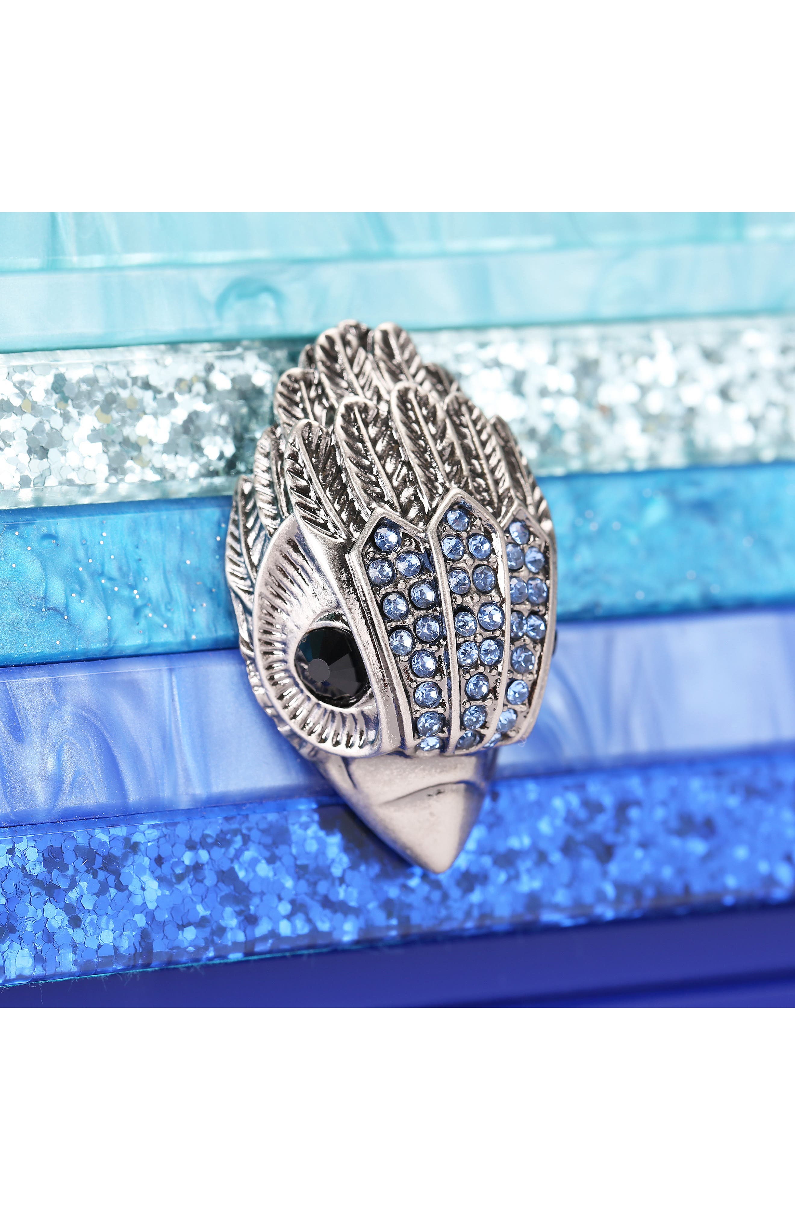 Kurt Geiger London Party Eagle Clutch, Alternate, color, 