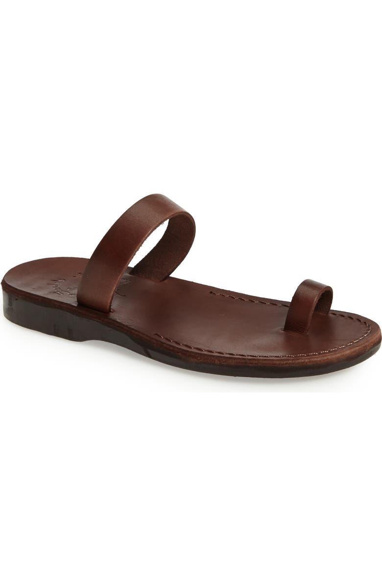 Jerusalem Sandals Eden Toe Loop Sandal, Main, color,