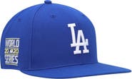 '47 Men's '47 Royal Los Angeles Dodgers 2020 World Series Sure Shot Captain Snapback Hat