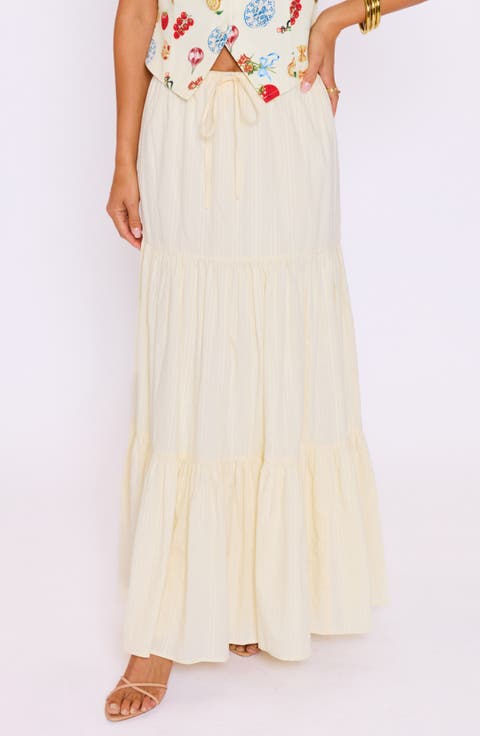 Lily Tiered Maxi Skirt