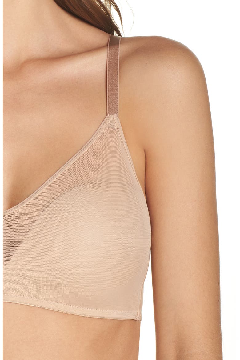 Sheer Illusion Wireless Bra, Alternate, color, NATURAL