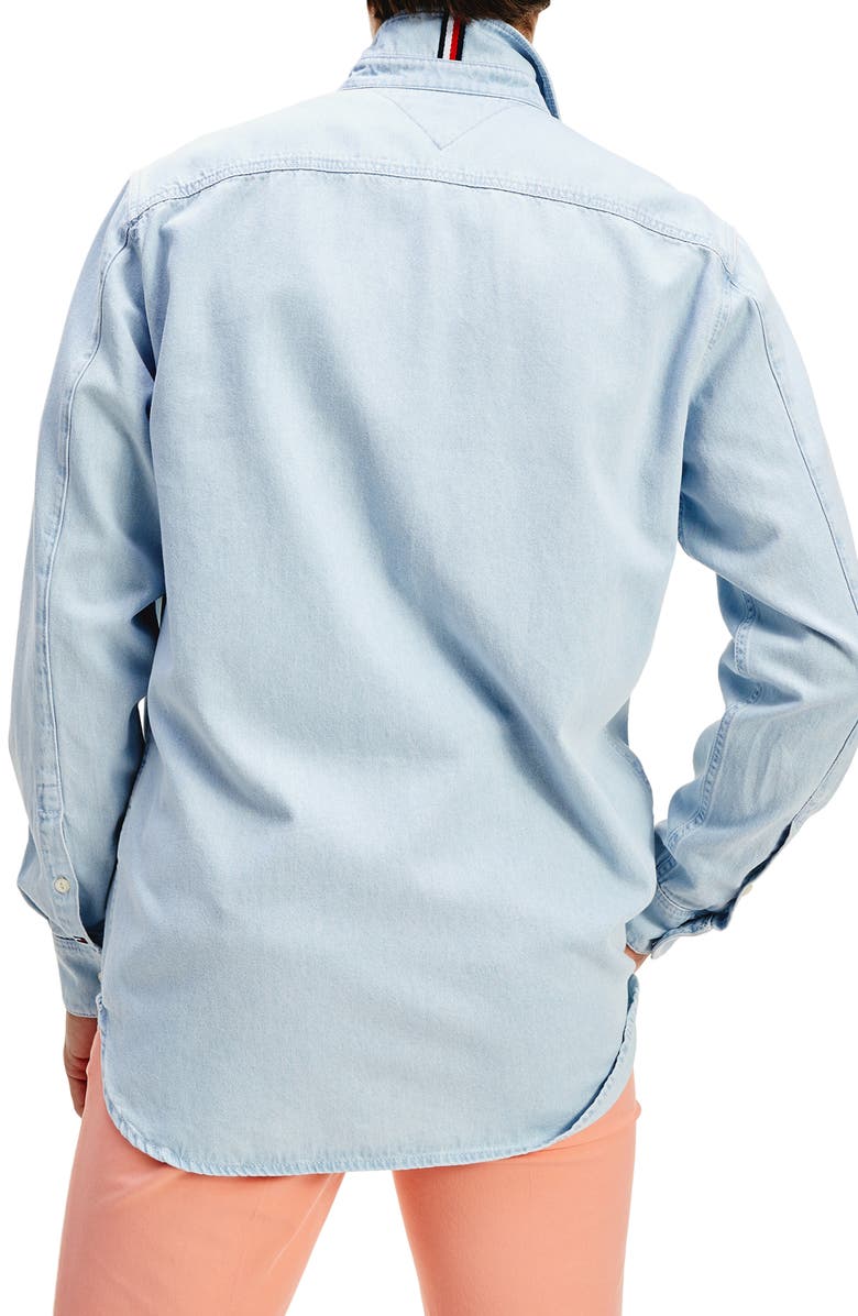 Tommy Hilfiger Aubrey Regular Fit Denim Button-Up Shirt, Alternate, color, 
