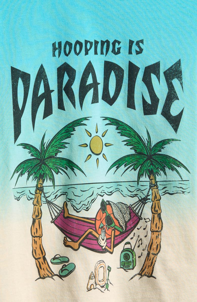 OVERTIME Kids' Daybreak Dip Dye Cotton Graphic T-Shirt, Alternate, color, Blue